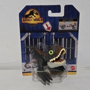 Jurassic World Dominion Carnotaurus Uncaged Wild Pop Ups Collectible Toy